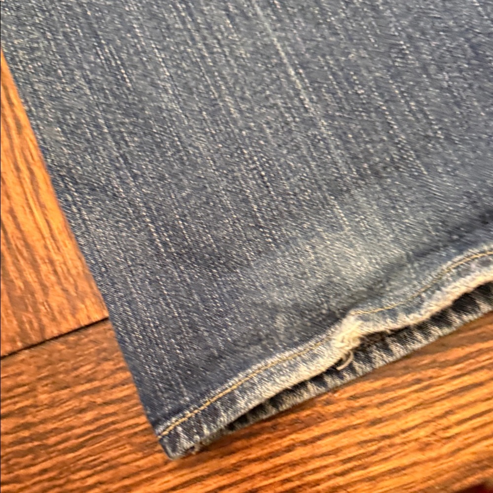 Seven7 Flare Jeans Womens Y2K Low Rise Bootcut Denim Medium Wash - Picture 9 of 17